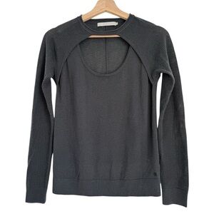 One Grey Day Los Angeles Crew Neck Wool Pullover Sweater size XS